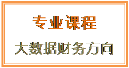 文本框: 专业课程大数据财务方向